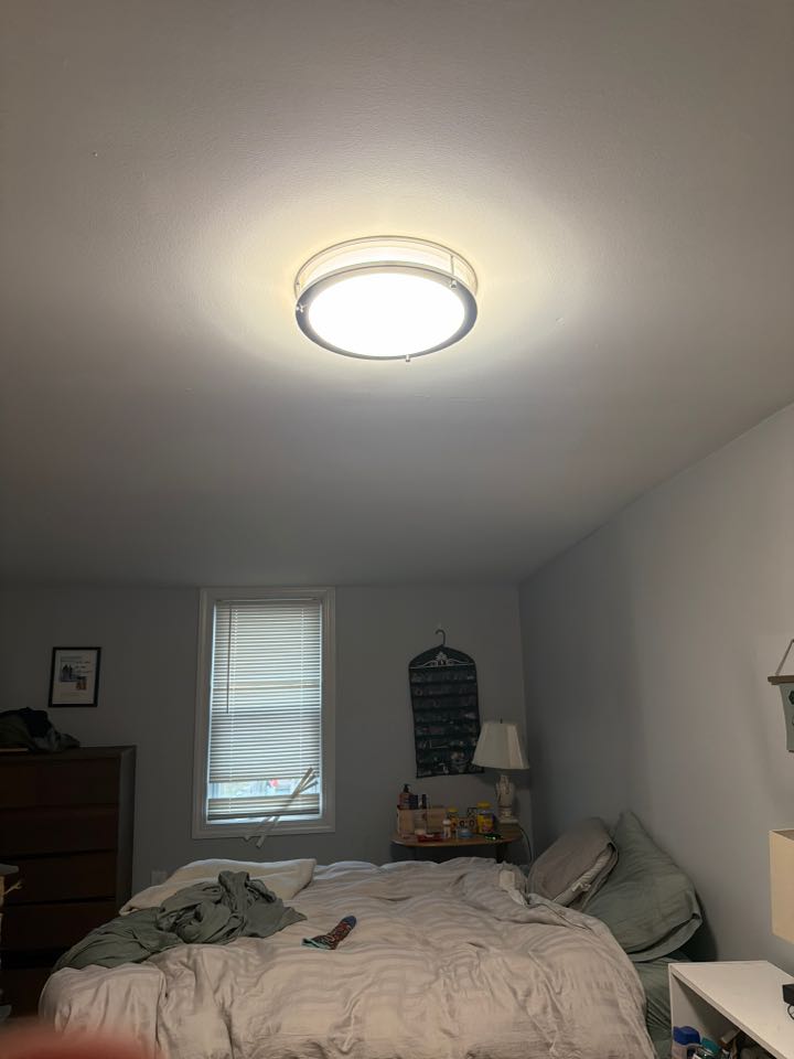 Magothy Electric installed customer supplied light fixture in Baltimore, MD 