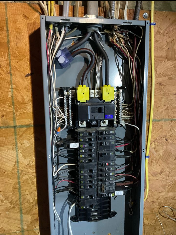 Installed 200 amp main breaker replacement in Glen Burnie, MD. 