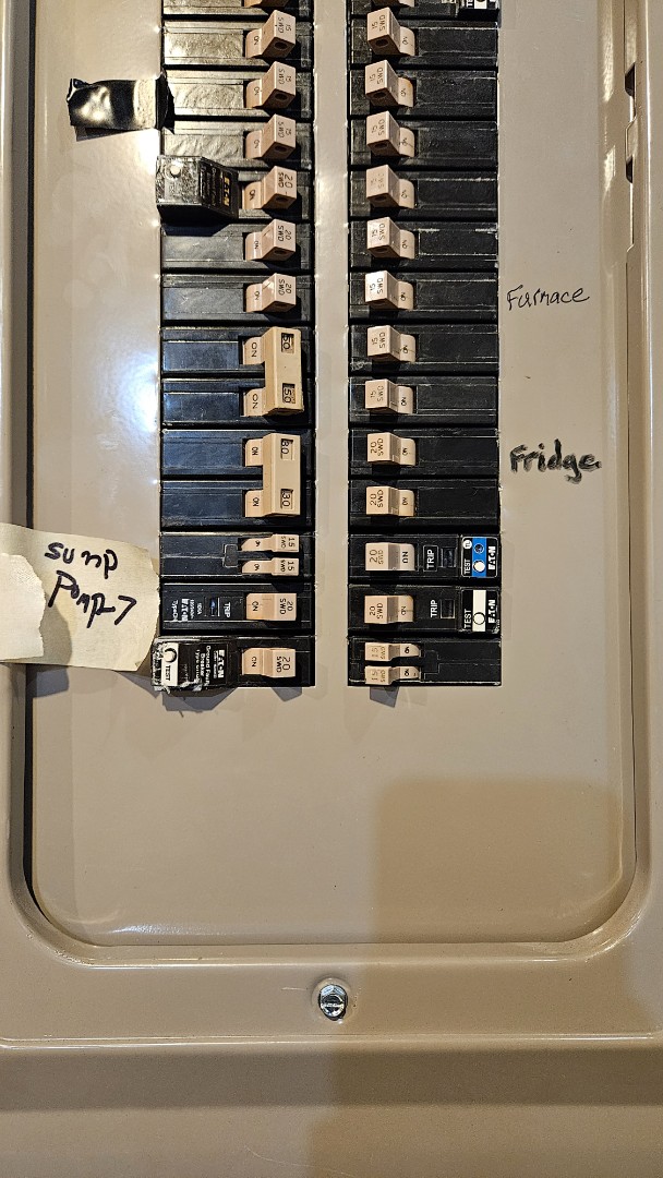 Replaced an AFCI / GFCI circuit breaker in Dundalk, MD