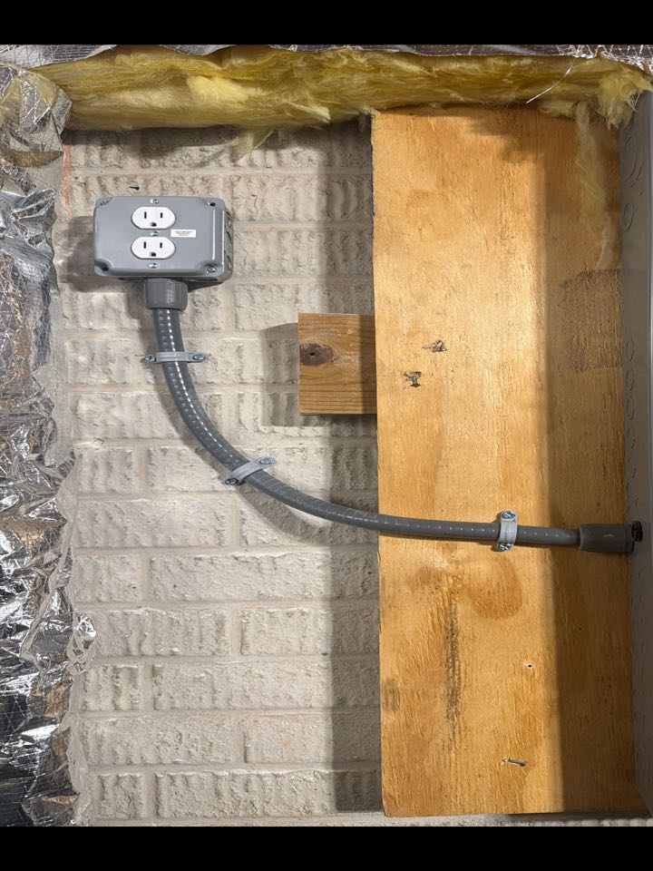 Magothy Electric installed new 120 volt  circuit for water treatment system in Hanover, MD 