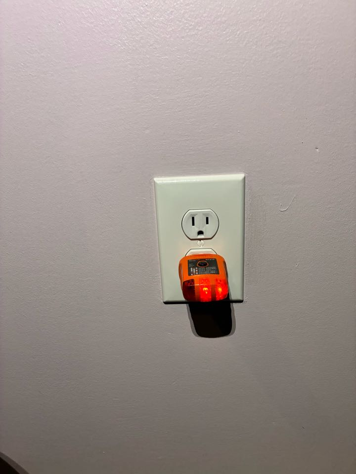 Performed diagnostic, installed eight duplex receptacles, and one AFCI breaker in Columbia, MD 