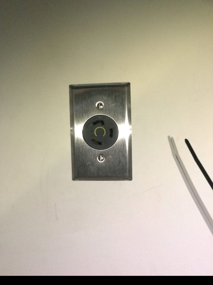 Ran dedicated 240v 30 amp circuit in Glen Burnie, MD. 