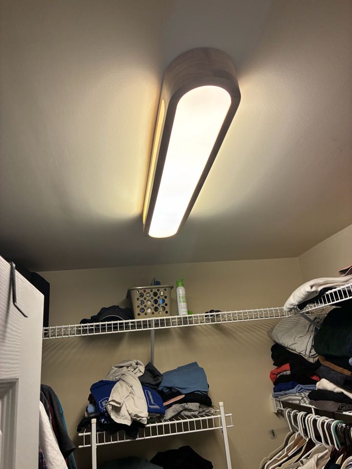 Magothy Electric installed customer supplied light fixtures in laurel, MD 