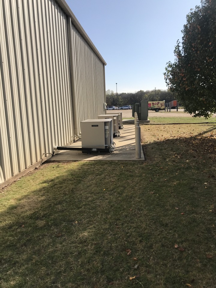 Checking a freezer for a local commercial business in Mount Pleasant, TX. 