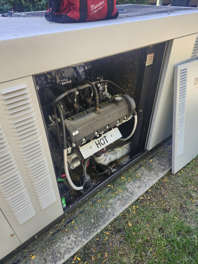 battery replacement on a generac 48kw