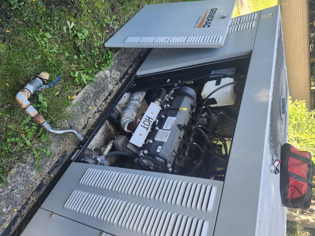 battery replacement on a generac 48kw