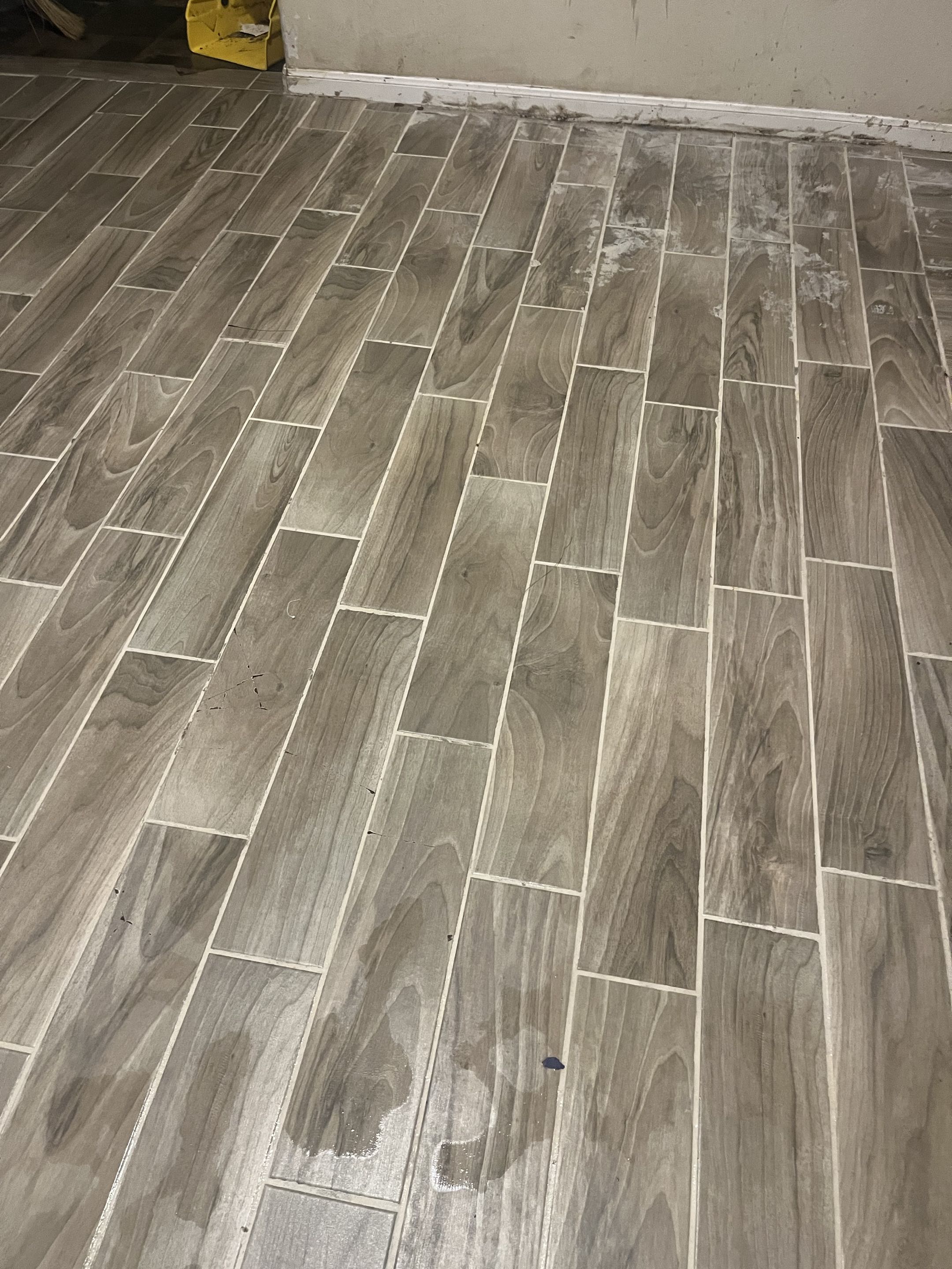 Steam cleaned carpeted stairs and professionally cleaned tile floors in the Stonewater subdivision of Manor, Texas. This home had heavy foot traffic, but our hot water extraction process restored the carpet on the stairs and brought the tile and grout back to life. Another great result for a homeowner in Manor!