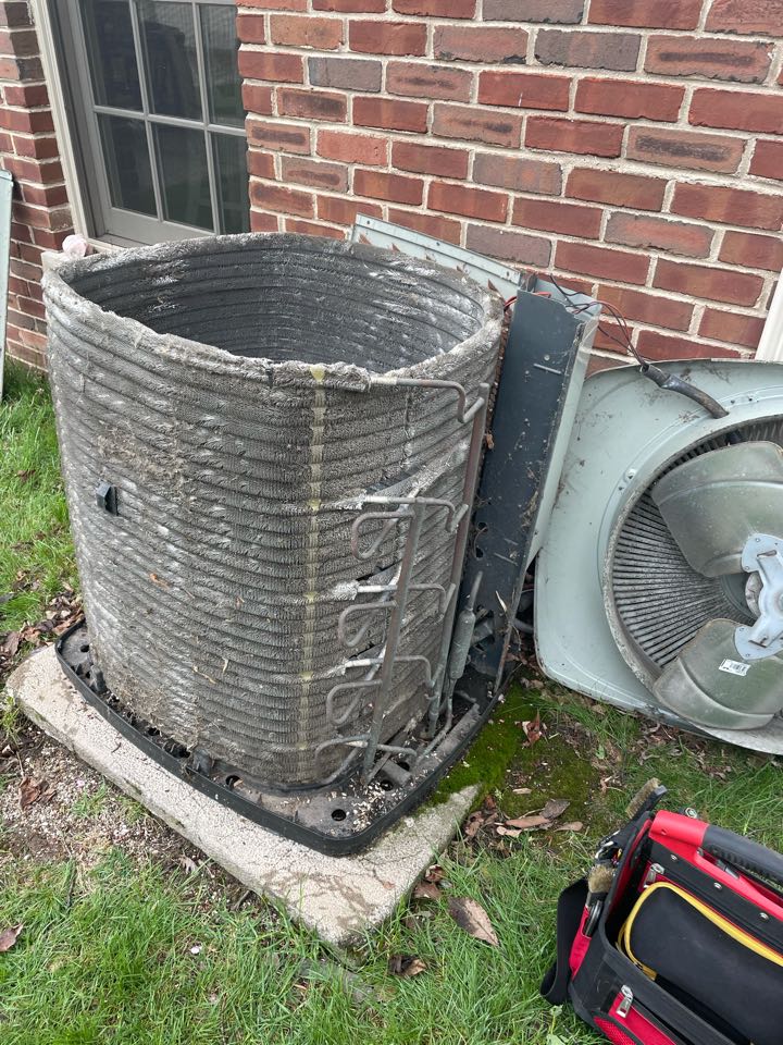 Deep coil cleaning!