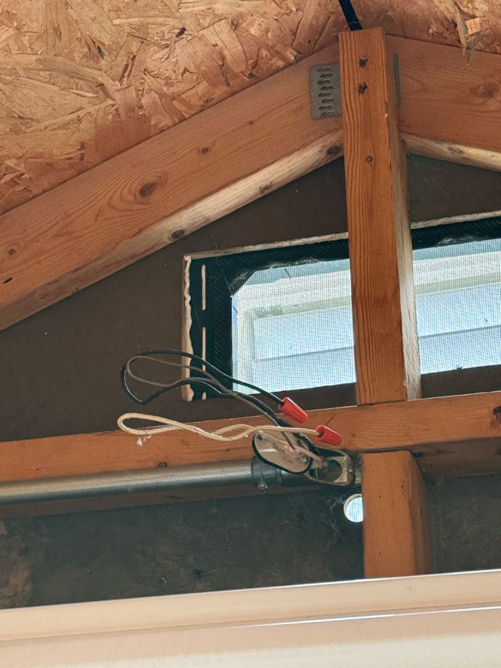 Fix shed wiring