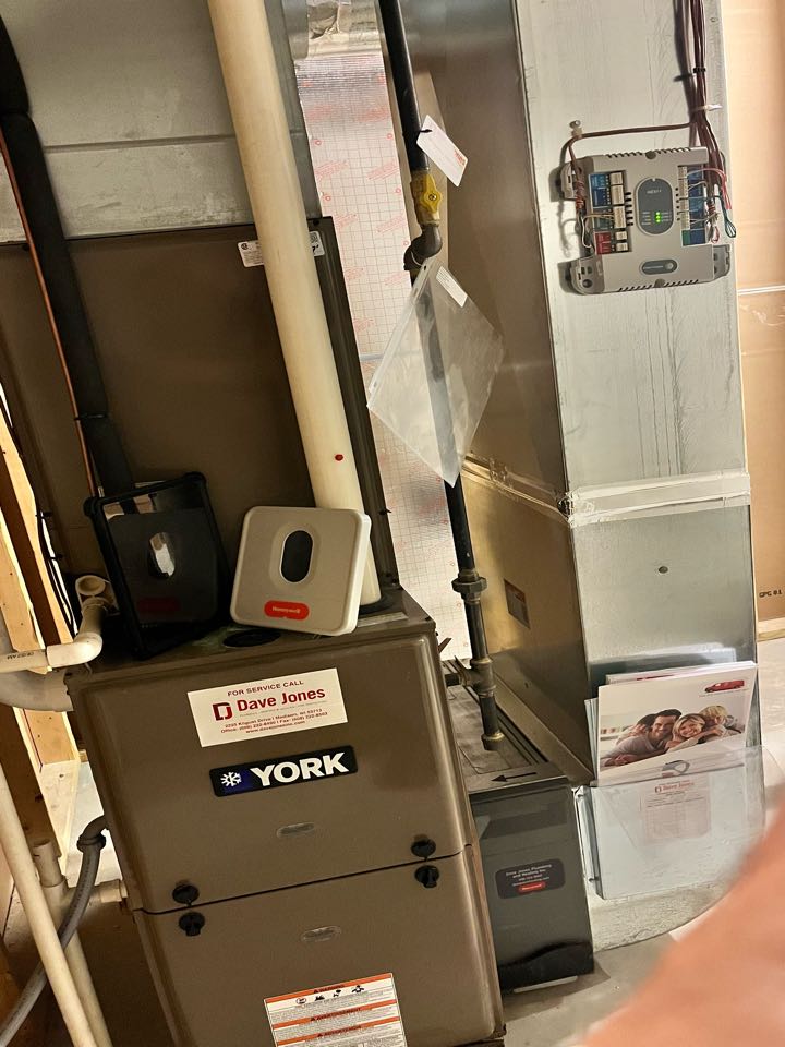Zoning system on a York furnace and AC system in Menomonee Falls is over cooling the first floor. Open concept second floor is allowing a lot of cold air to fall to the first floor. 