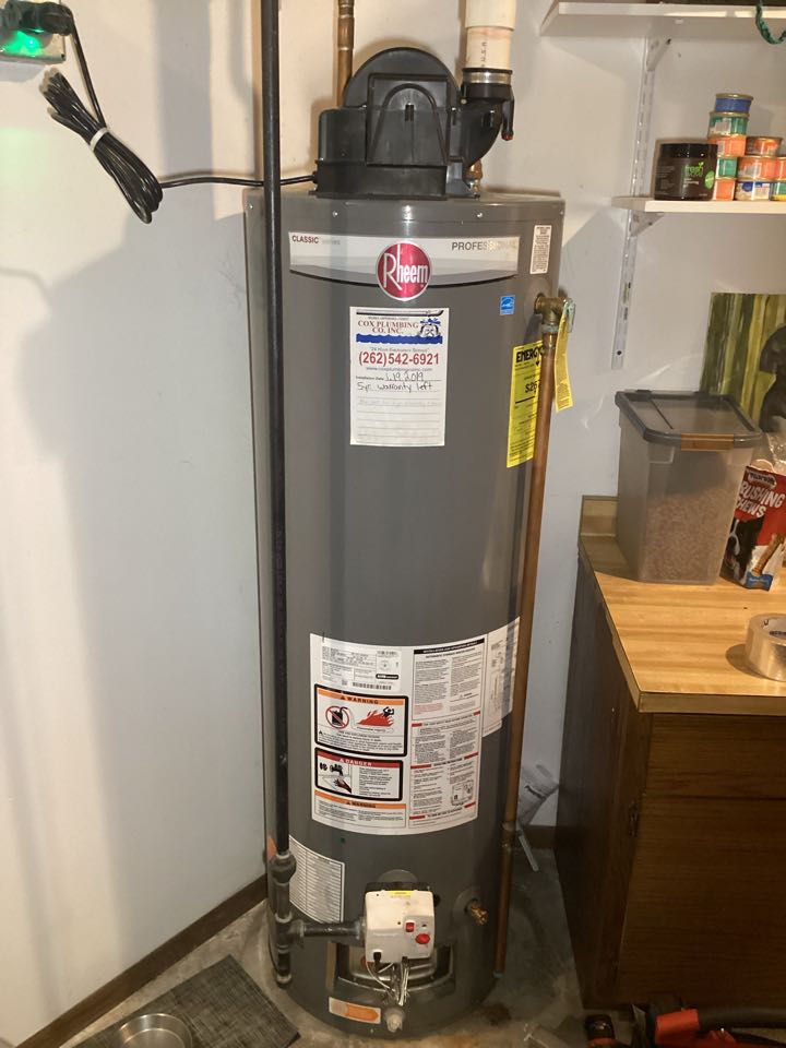 After Heater inspected. Sales Wisconsin.