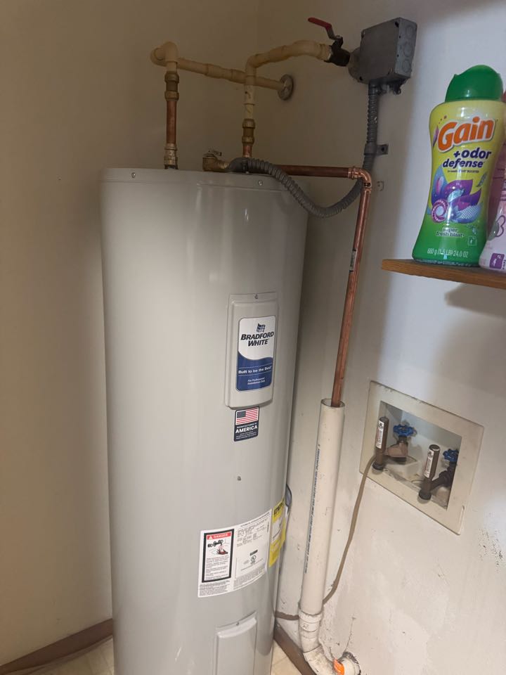 Electric water heater replacement 
