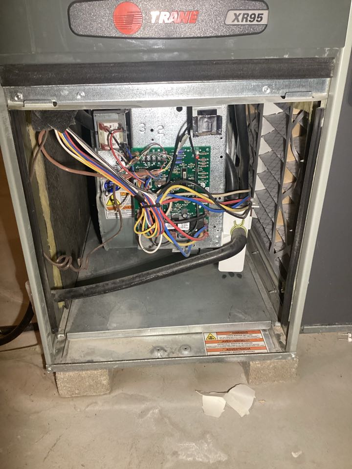 Furnace inspection. Mequon Wisconsin.
