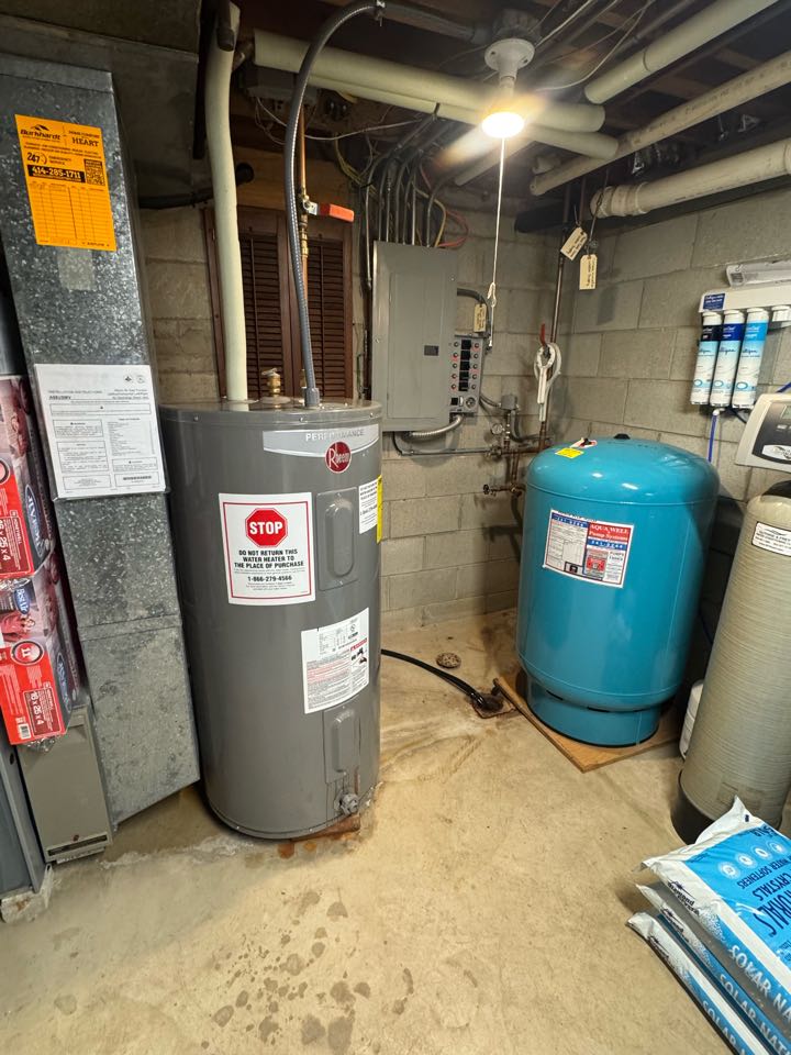 Leaking electric water heater replacement 