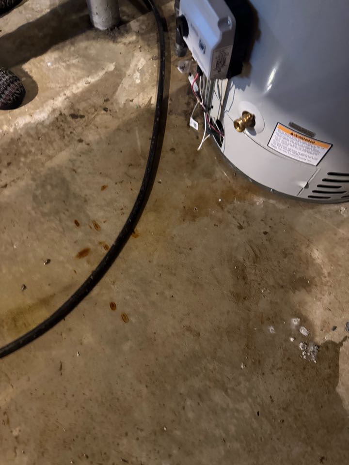 Check for. Water leaks