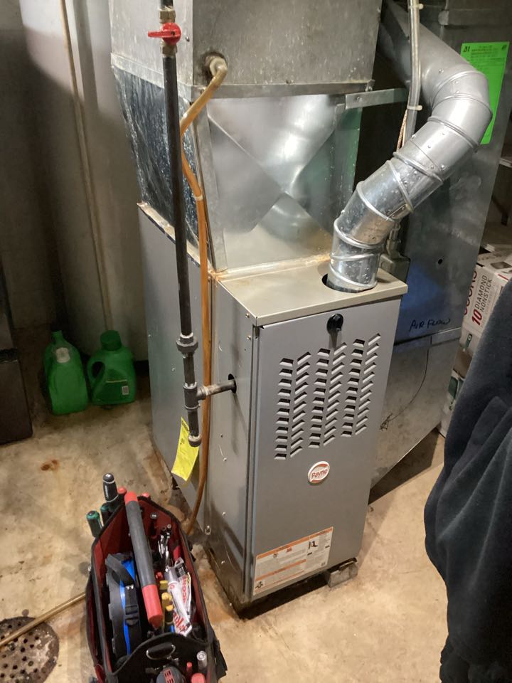 Primary heat exchanger replacement. Brown deer, Wisconsin.