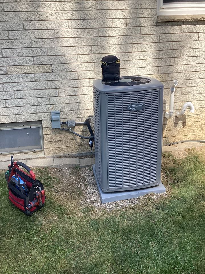 AC tune up. ArmStrong system. Muskego, Wisconsin.
