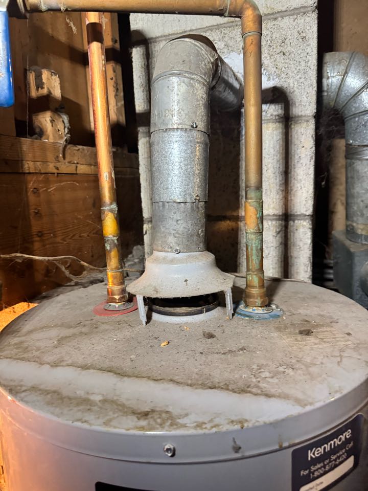 Water heater installed 
