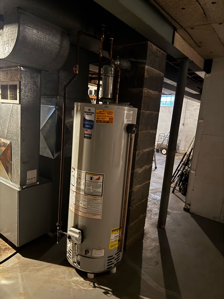 Water heater installed 