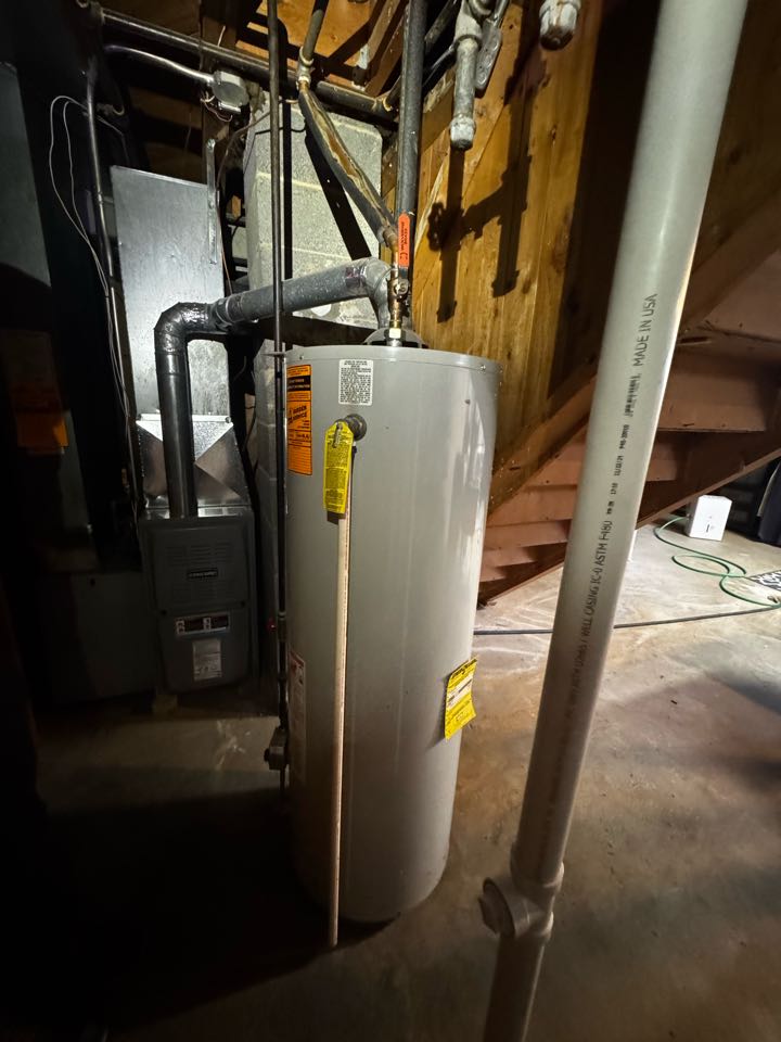 Water heater installed 