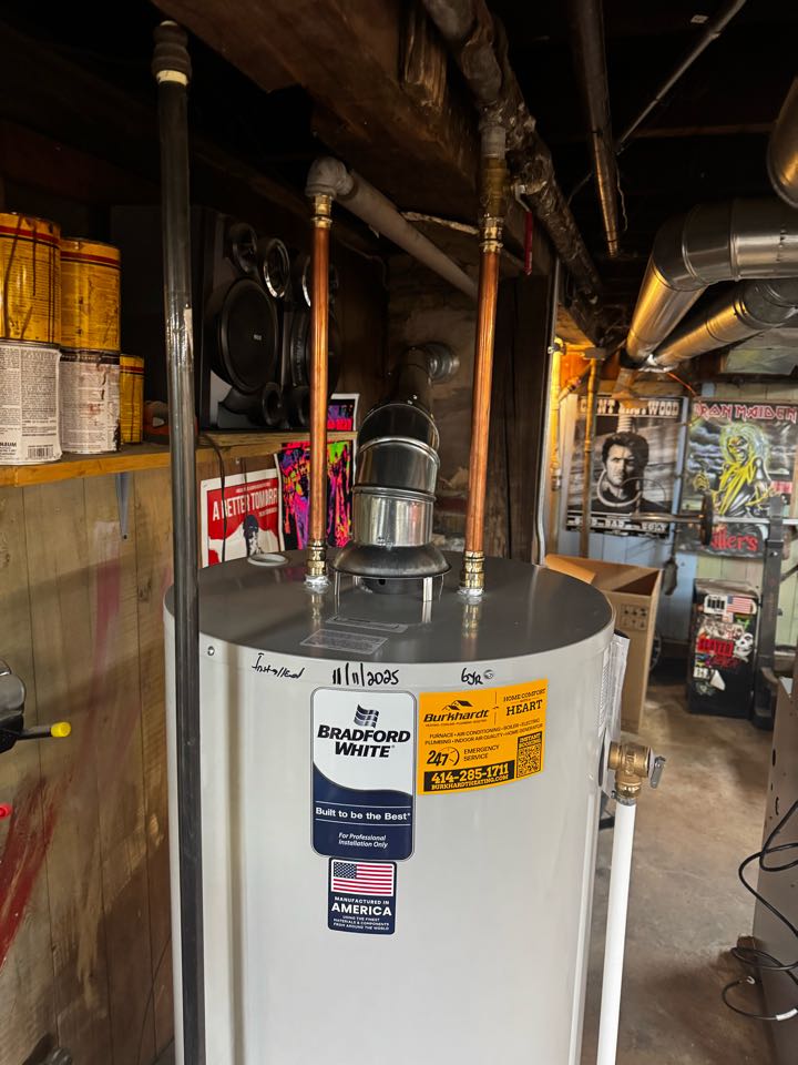 Water heater installed 