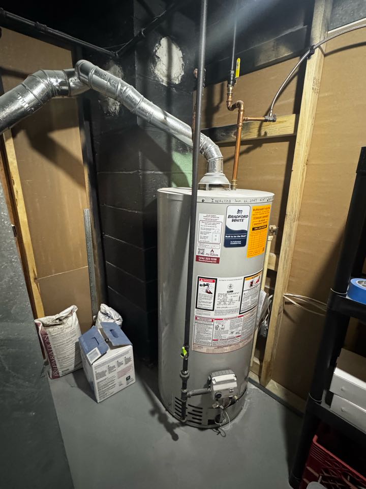Water heater inspection 