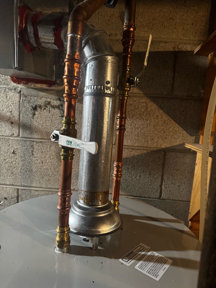 Water heater inspection, no pressure and low hot water
