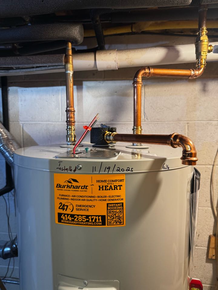Water heater replacement 