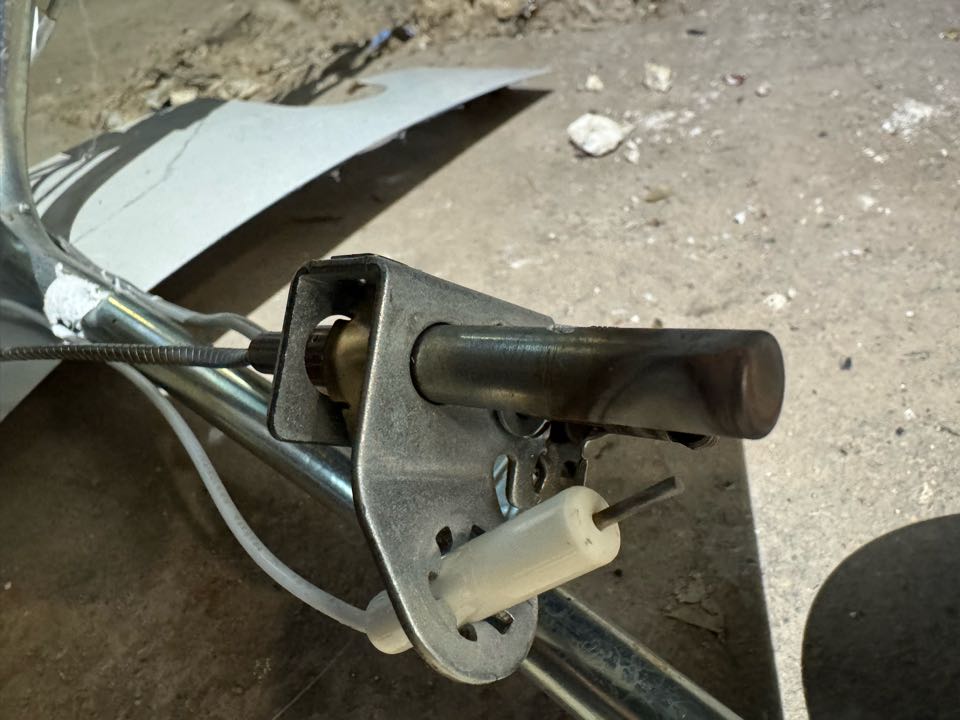 Water heater thermopile cleaned 