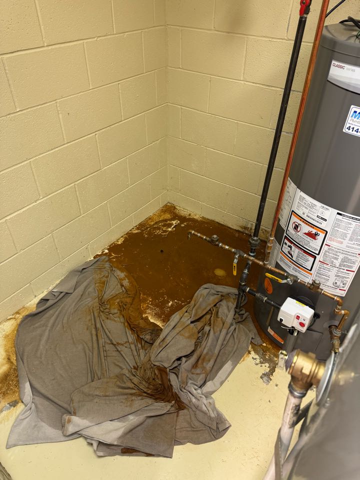 Water heater installed 