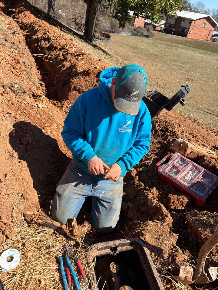 Buchanan, GA - Running new water lines to 6 units Buchanan, GA - Running new water lines to 6 units