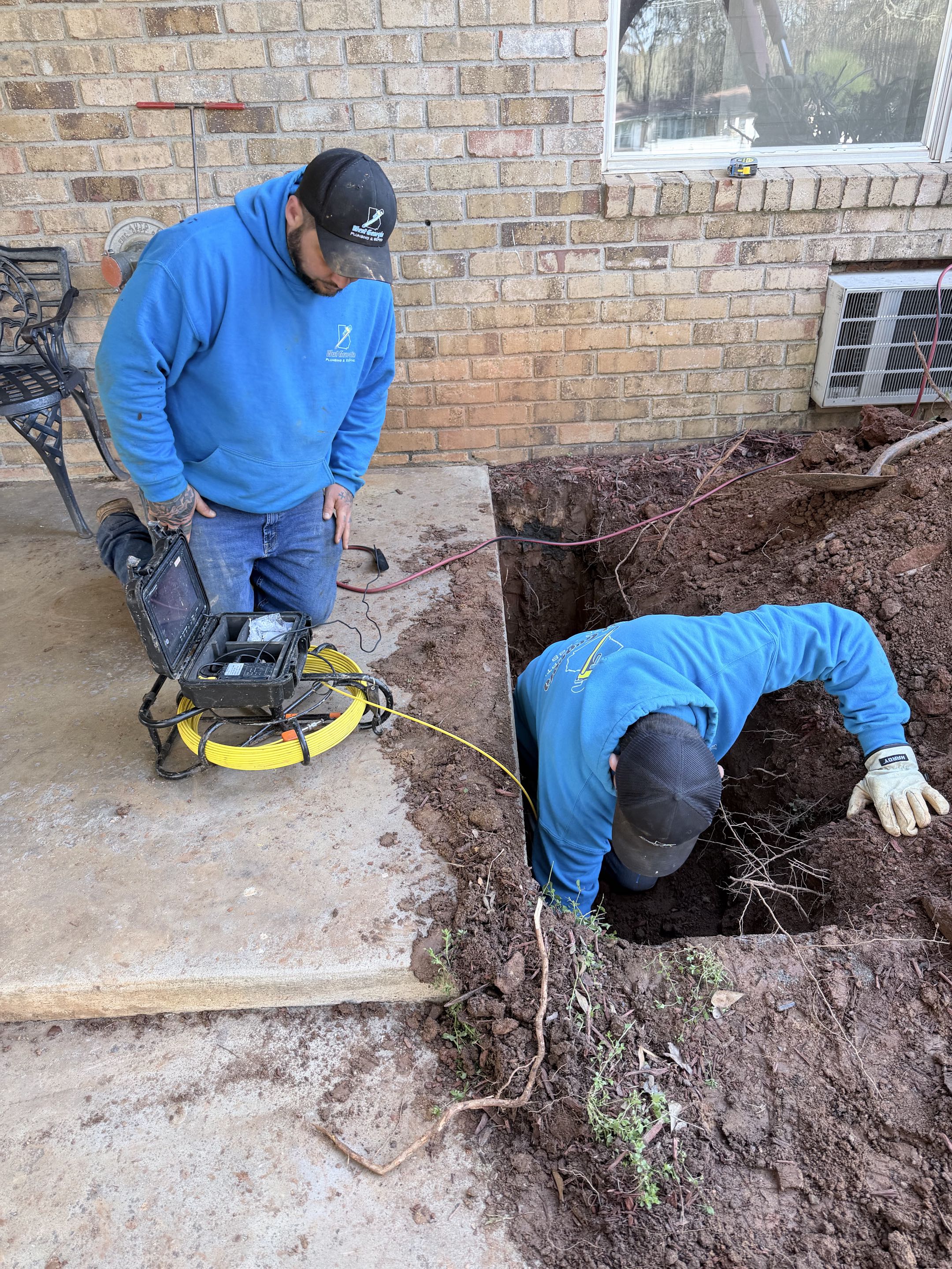 Buchanan, GA - Running camera to layout pipe replacement Buchanan, GA - Running camera to layout pipe replacement