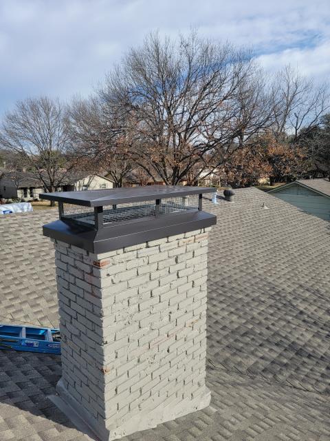 Mortar Crown Rebuild/Chimney Cap