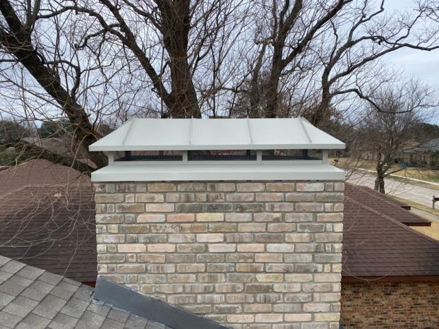 Masonry Chimney Rebuild/Chimney Cap
