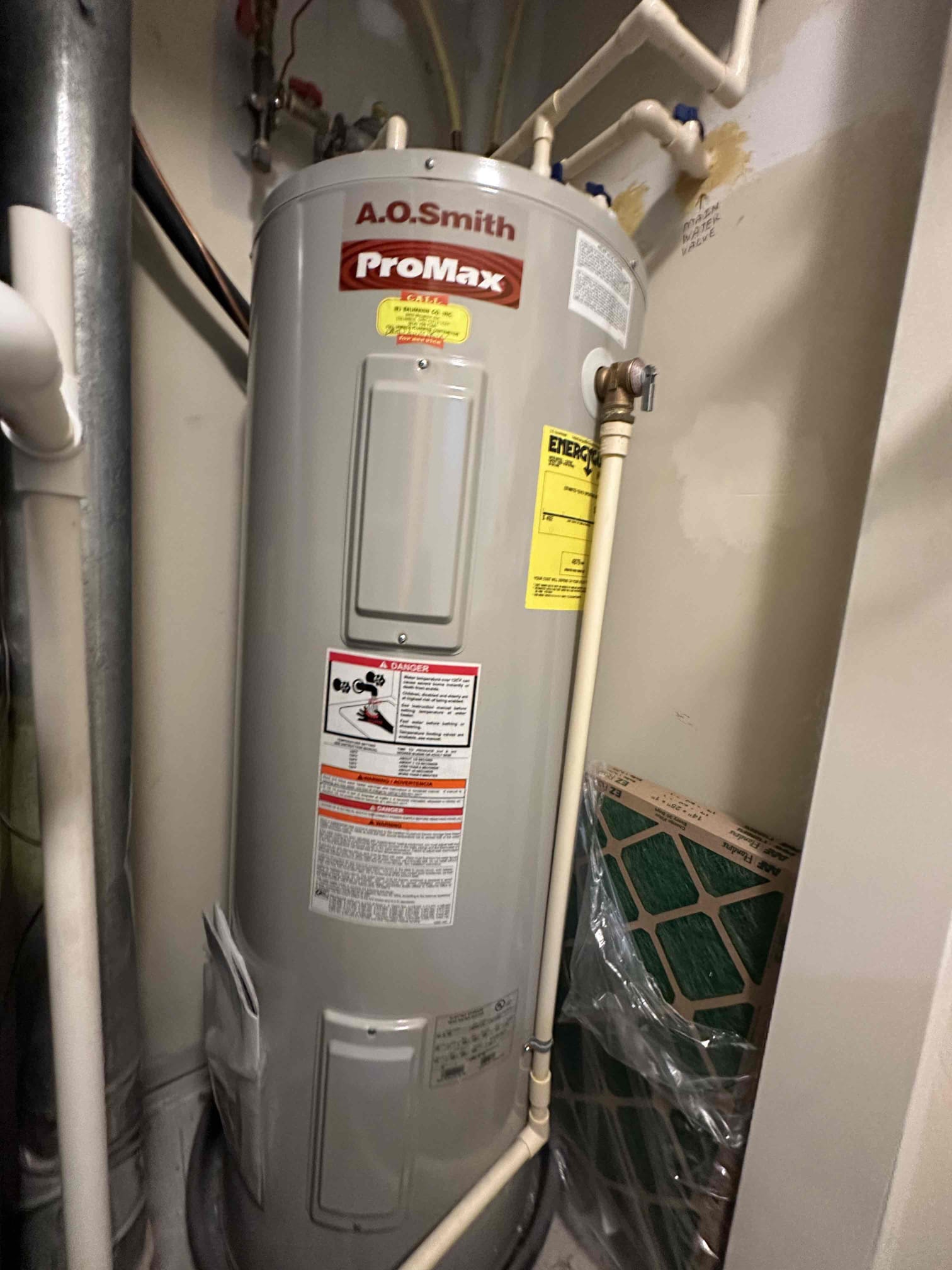 I was called to a home to repair a water heater that was not producing hot water. I arrived and found that the water heater was flushed and the issue was resolved. I tested the water heater and it was working properly.