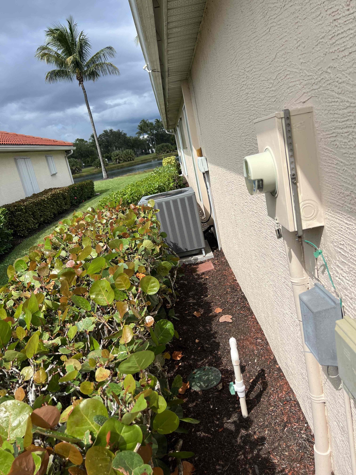 I was called to a home to repair an outdoor unit that was not cooling. Upon inspection, I found that the valve stem was leaking. I replaced the valve stem and added Puron to set the charge. After completing the repairs, the system was cooling properly. I took pictures before and after the repairs to show the customer the work that was done.