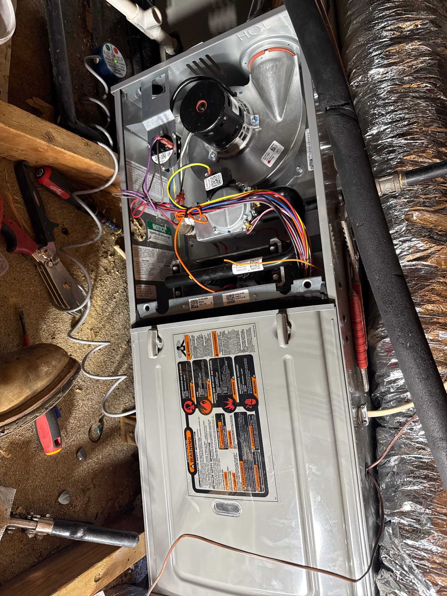 I recently completed a furnace installation for a customer in the city of Chicago. The customer had been experiencing issues with their old furnace, so they decided to replace it with a new one. I arrived at the customer's home and began the installation process.

The first step was to remove the old furnace and dispose of it properly. Then, I installed the new furnace system, which included a gas line, electrical wiring, and a thermostat. I also installed a programmable thermostat to allow the customer to control the temperature of their home more easily.

After the installation was complete, I tested the furnace system to ensure that it was running properly. The furnace was heating the customer's home quickly and efficiently, and the thermostat was working correctly.

The customer was very pleased with the work that I had done, and they expressed their gratitude for my professionalism and expertise. I also provided them with a warranty on the furnace system, which provided them with 