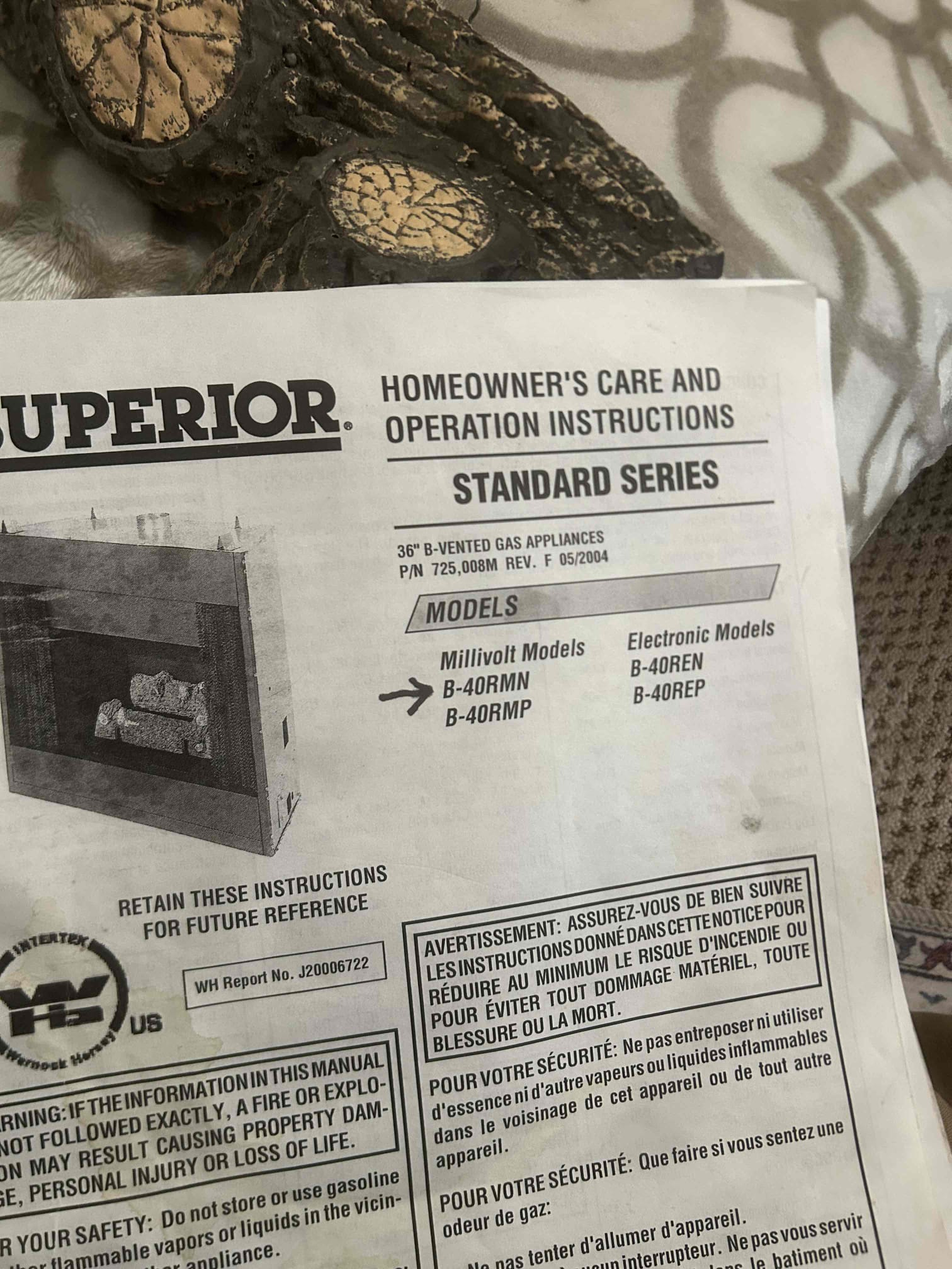 I was called to a home to repair a fireplace that was not working correctly. Upon arrival, I found that the thermal generator was not sensing the flame correctly, which would shut off the system every couple of days. I filled out a PO F and will have an estimate emailed over.