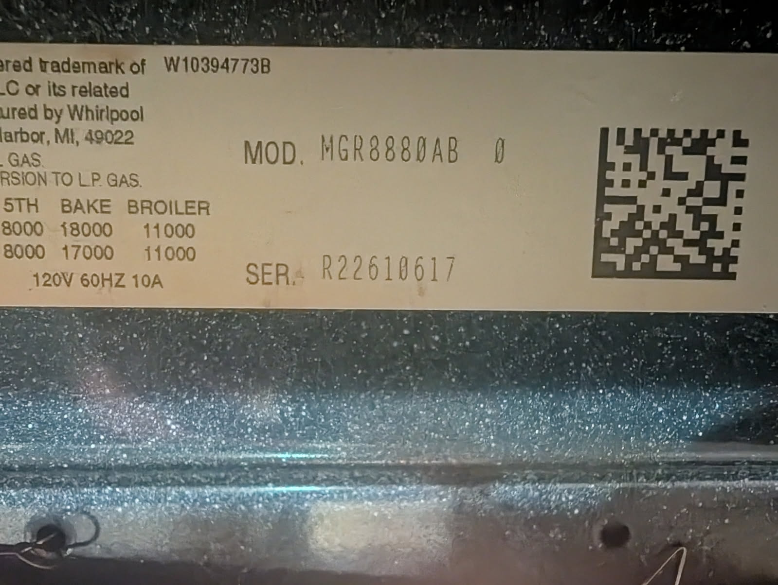 I had a customer who called me to order a part for his washing machine. He was unsure of the part number, so I gave him a price over the phone. He agreed to order the part and called back when he received it. I was able to help him install the part and he was very satisfied with the service.