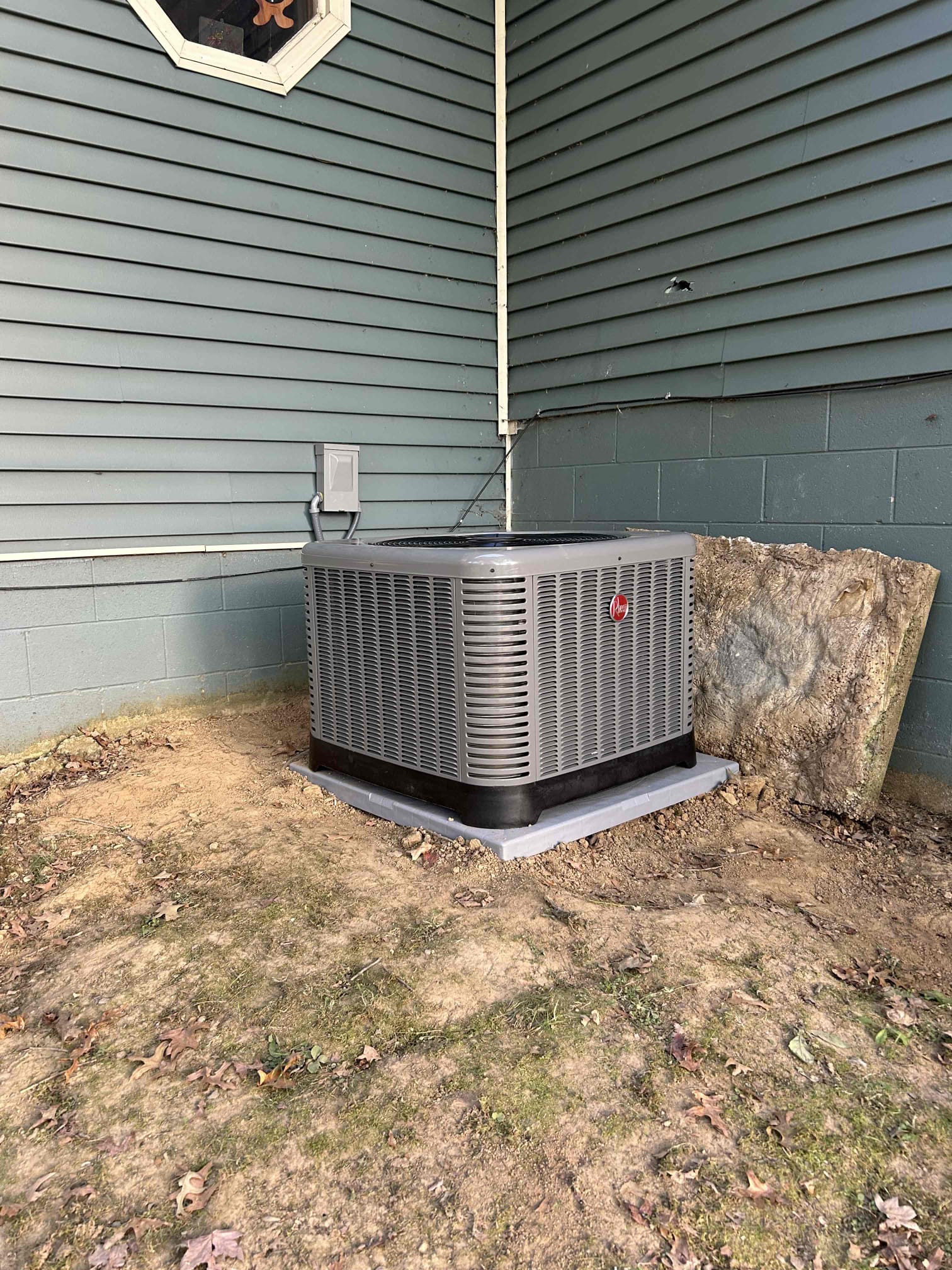 The installation of a Rheem furnace and air conditioning system was completed successfully. The project involved removing the old furnace and air conditioning unit, installing the new units, and connecting the electrical and gas lines. The technicians also performed a thorough inspection of the system to ensure it was operating properly. The new units are energy-efficient and have a high SEER rating, which will help the homeowners save on their energy bills. The homeowners were very pleased with the work and expressed their satisfaction with the technicians' professionalism and expertise.