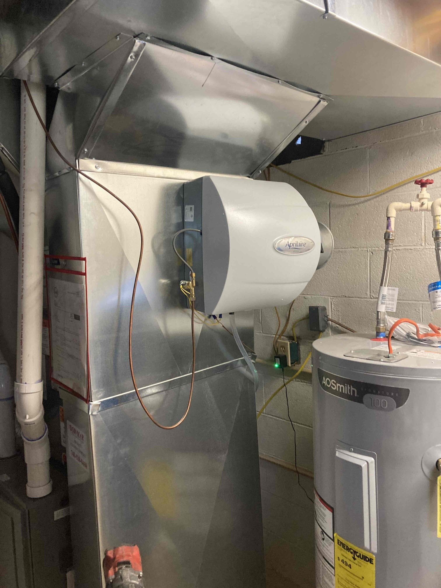 I recently completed a job installing a heat pump LP furnace and duct work for a customer. The furnace was a high-efficiency model that provided excellent heating and cooling performance. The duct work was designed to distribute the heated or cooled air evenly throughout the home. The installation process involved removing the old furnace and duct work, installing the new furnace and duct work, and connecting the furnace to the electrical and gas lines. The entire job took several days to complete, and the customer was very satisfied with the results.
