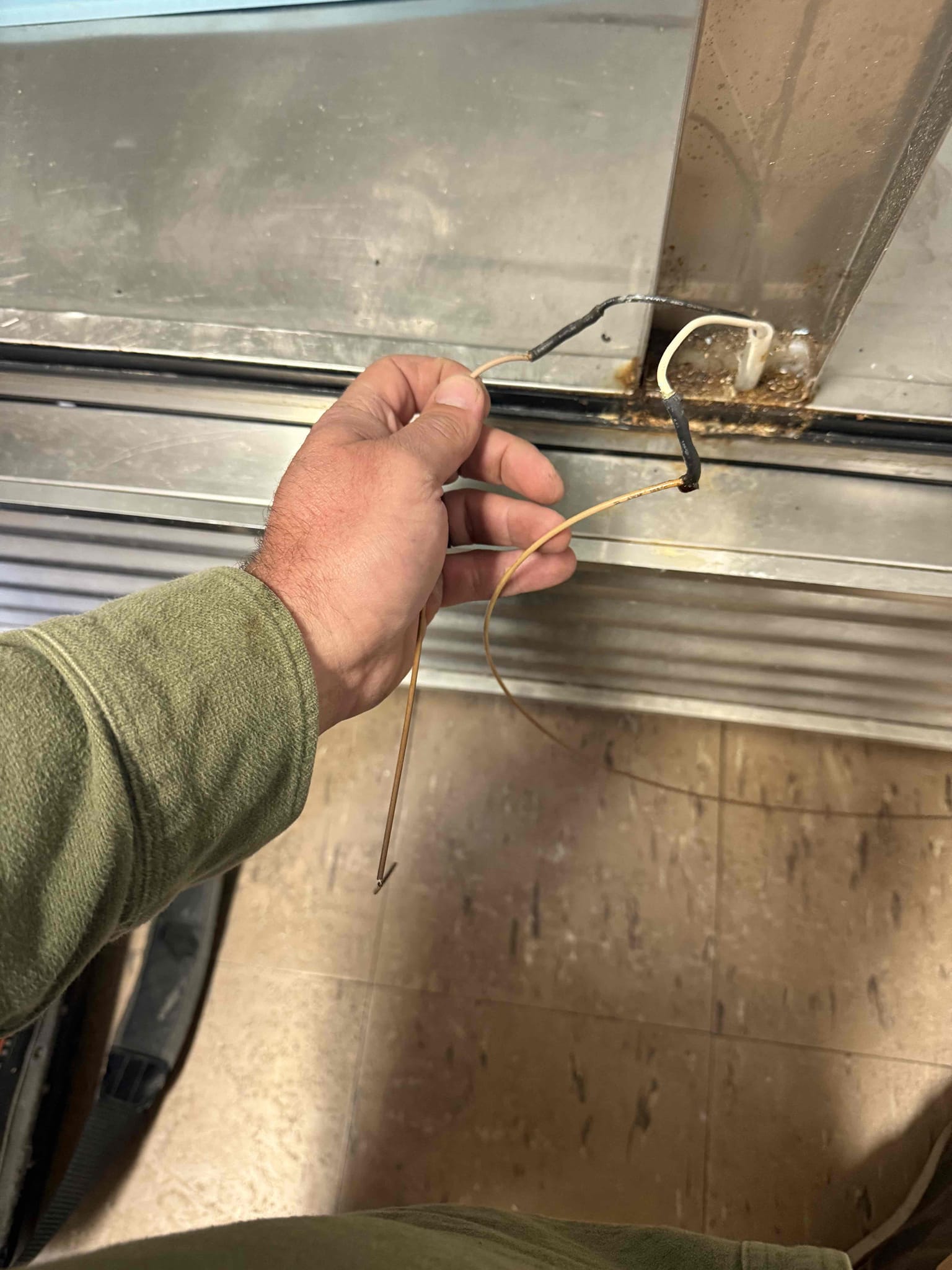 This is a job estimate for replacing the heating element for the doors internal. The parts are 1-2 days out and available for installation upon arrival. If you would like to have this done, please accept the estimate and we will get this scheduled. Thank you, Ron.