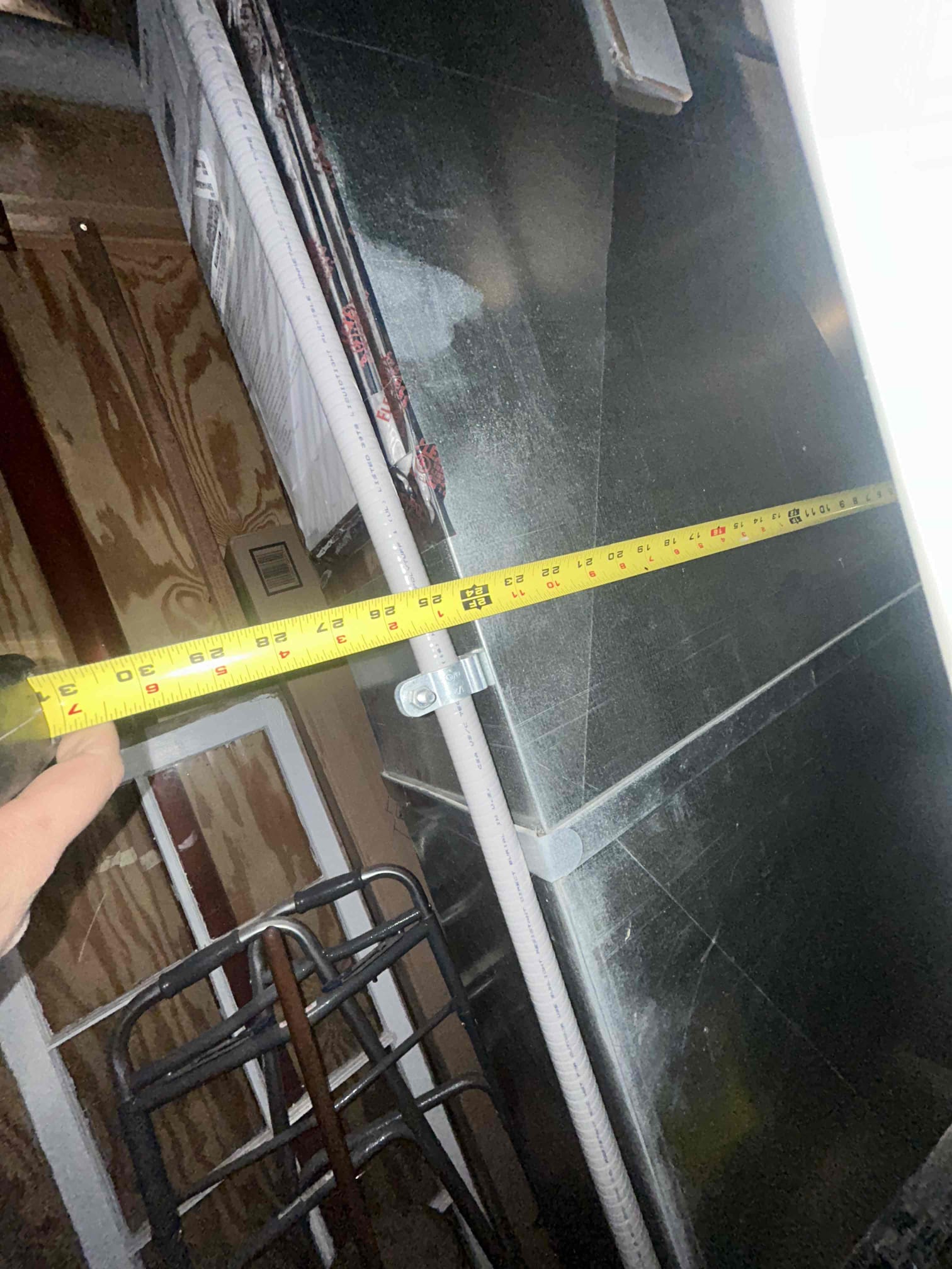 I was called to a home to inspect a furnace that was not working properly. Upon arrival, I found that the customer had turned on the system for the first time in a while and noticed a smell of propane and carbon monoxide. I inspected the heat exchanger and found a crack and a clogged secondary. The gas valve was also stuck open. The customer mentioned that they had been having a lot of issues with the system. I offered the customer a few different options for a new furnace, and they opted for a Goodman furnace with a 10-year part one-year labor warranty. I installed the new furnace and made sure it was working properly before leaving the job site.