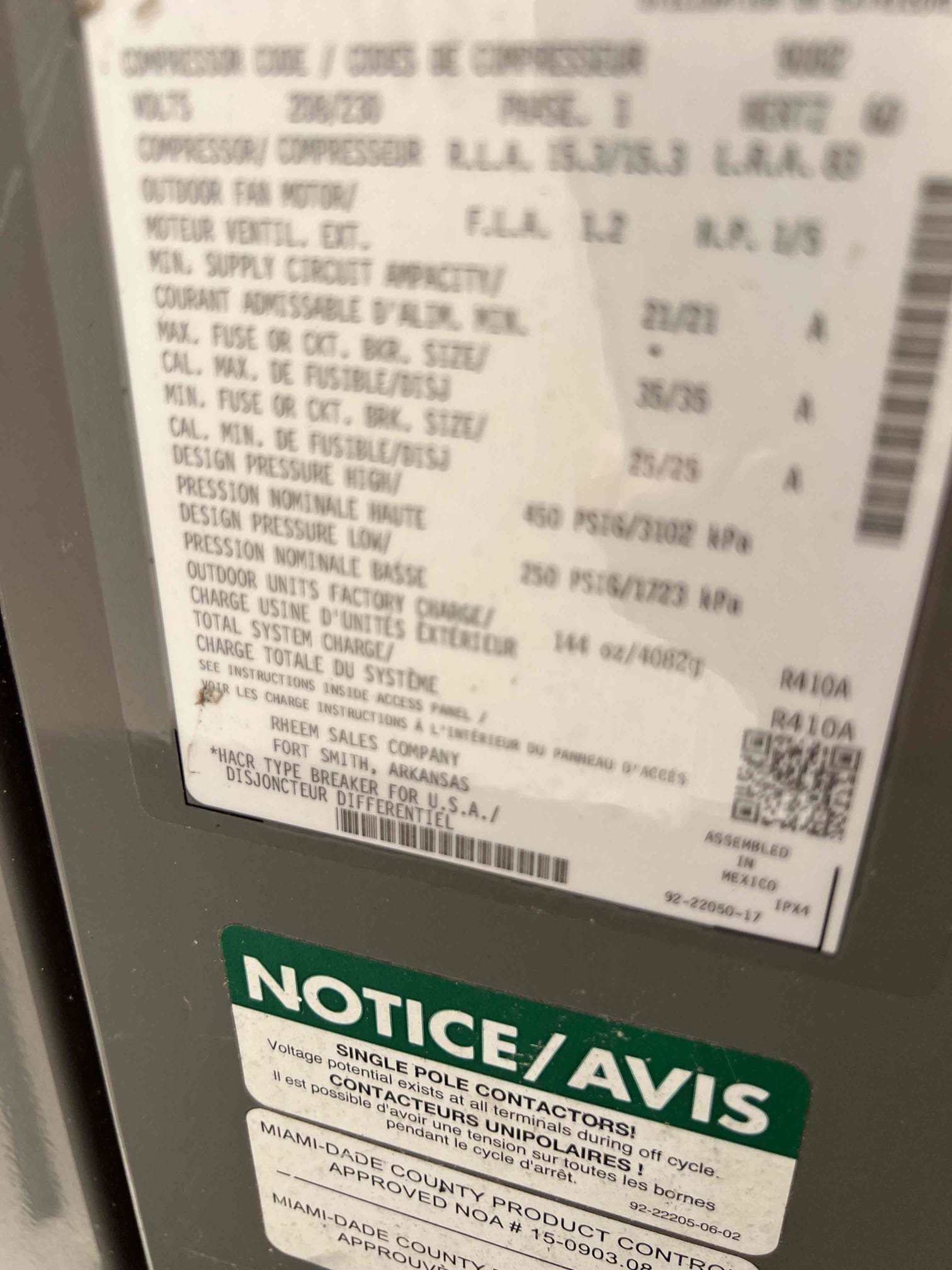 I was called to a home to perform maintenance on the air conditioning system. Upon arrival, I hosed off the outdoor coils and changed the upstairs filter. The downstairs filter was new, and the drain trap was off for the second floor. I checked the operation of the equipment and found that the systems were cooling properly.