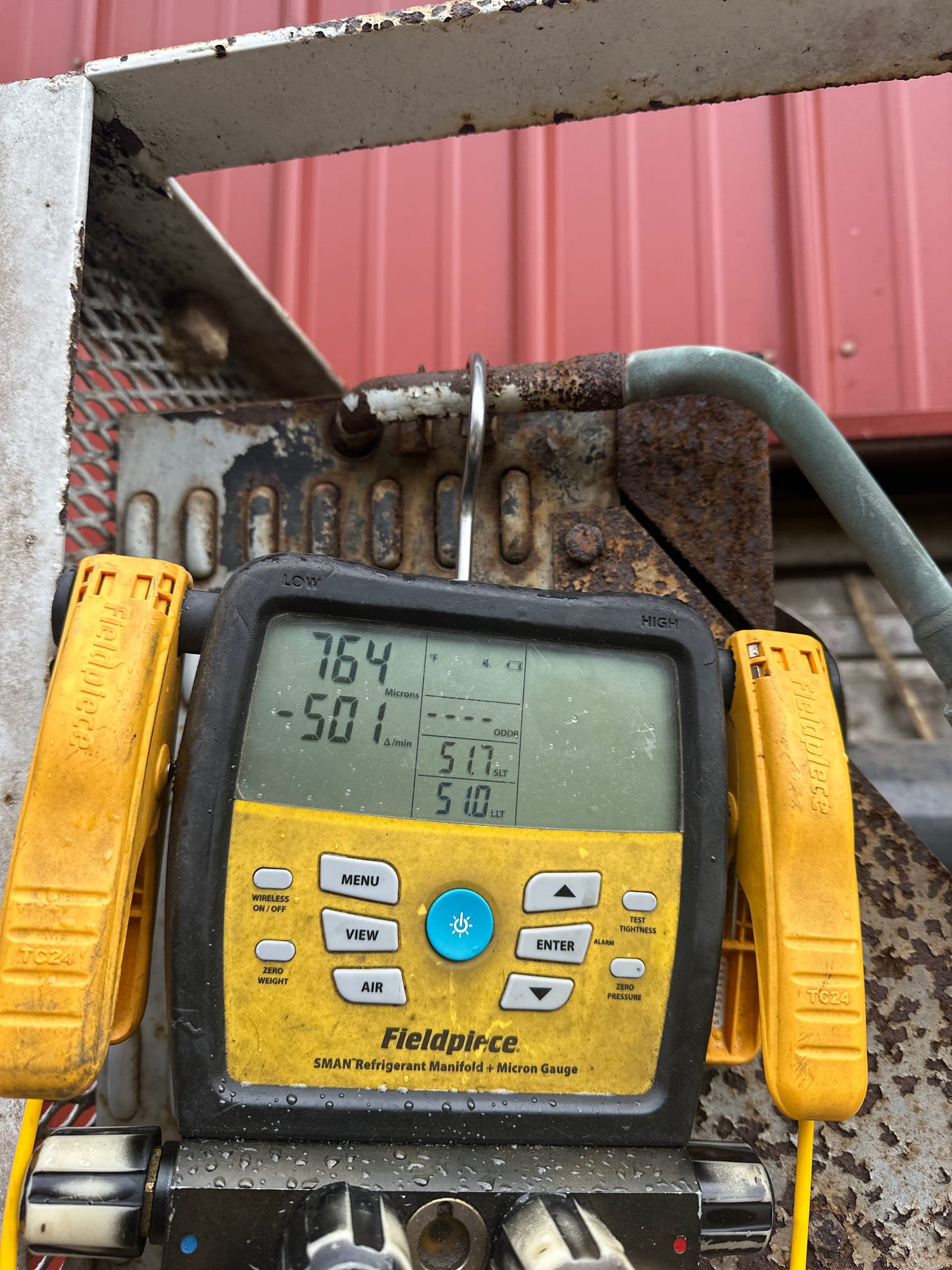 I recently completed a repair job on a commercial cooler. The unit was not cooling properly, so I took it apart to find the issue. I found that the compressor was not working properly, so I replaced it. I also replaced the condenser coil and the evaporator coil. After replacing the parts, I tested the unit and found that it was cooling properly. I then recharged the system with refrigerant and tested it again. The unit was now cooling at the correct temperature.