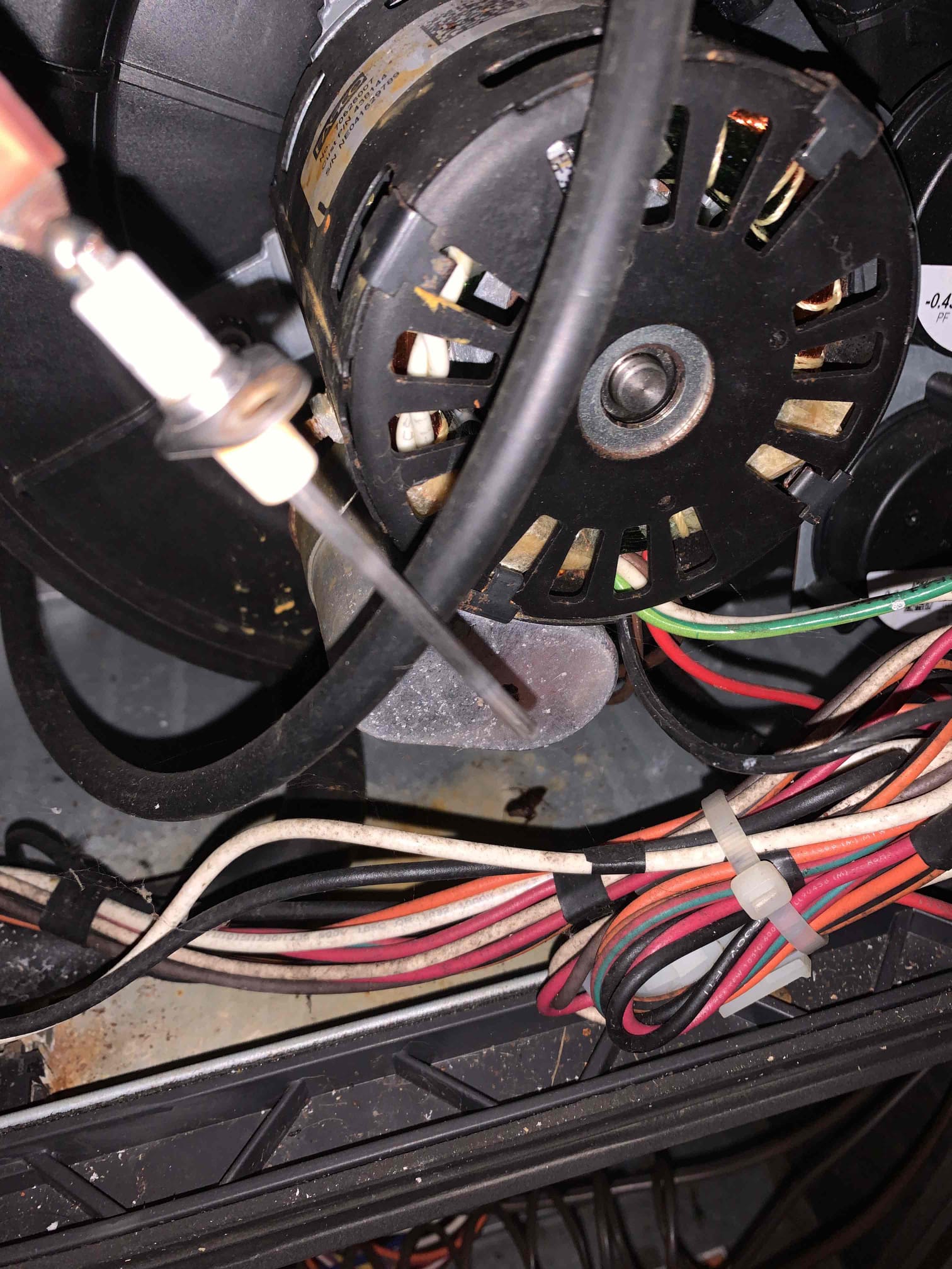 I am a highly skilled and experienced home service professional. I recently completed a furnace maintenance job for a client. During the maintenance, I verified the operational performance of the system, ensuring that all components functioned as intended. I cleaned the carbon buildup on the flame sensor to enhance efficiency. Additionally, I assessed the amp draw of both the blower and inducer motor to confirm they were operating within acceptable parameters.