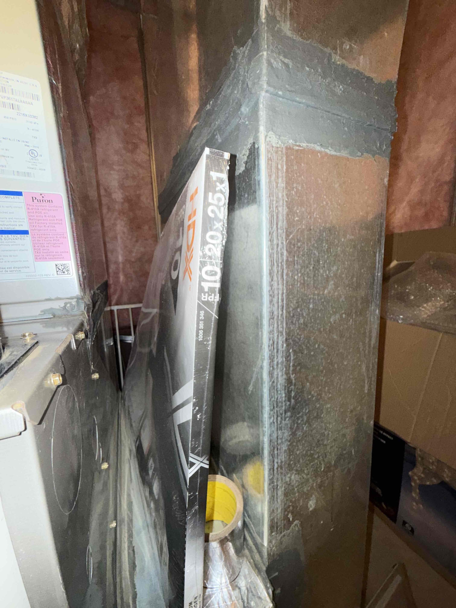 The customer's heating and air conditioning systems are in excellent condition, with both heating supplies working well. The units are clean due to the customer's personal maintenance and cleaning of the outdoor unit. The customer takes care of the filters, and the systems are in good shape.