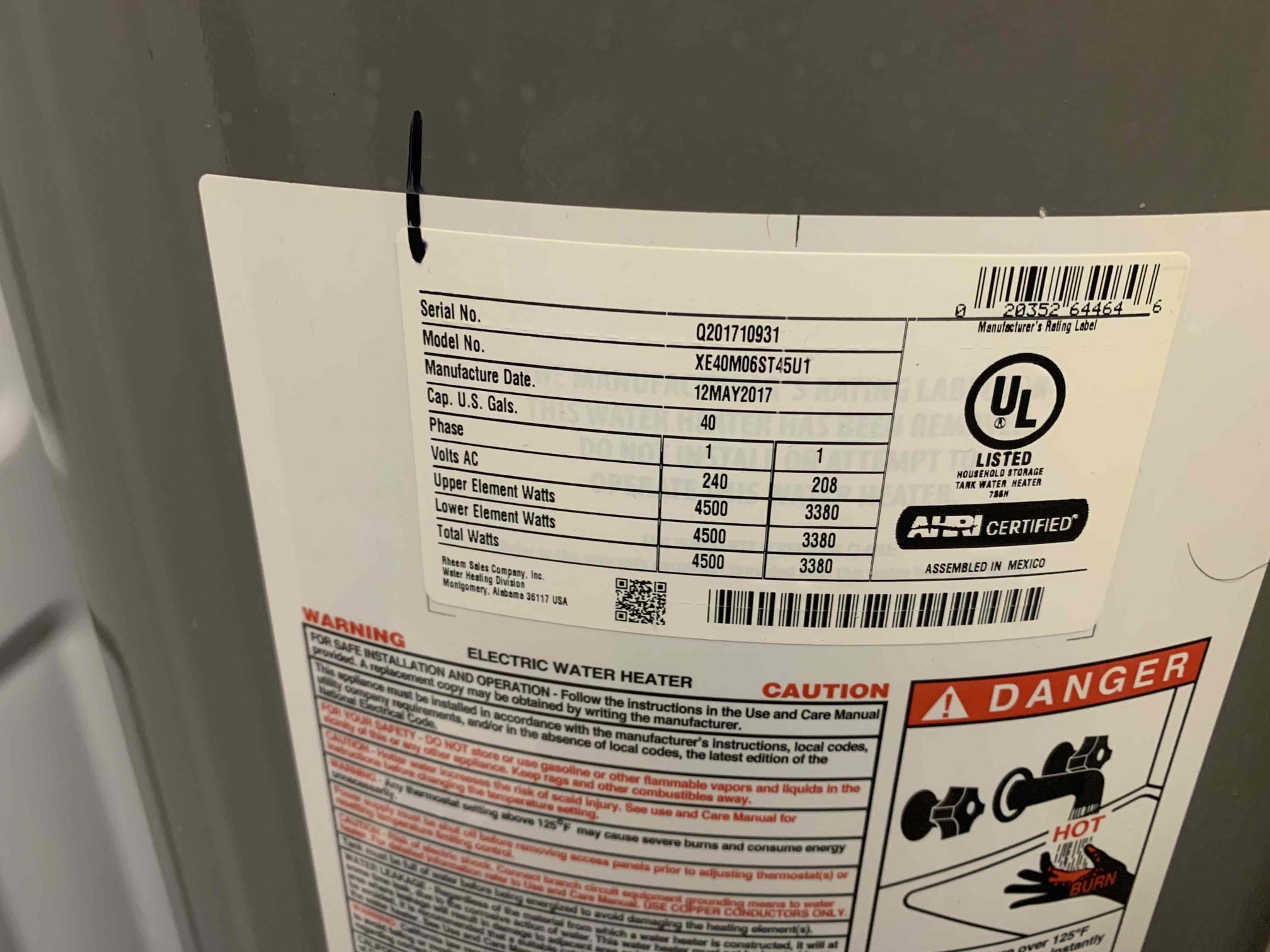 I am a professional HVAC technician with Dor-Mar Heating & Air Conditioning. I recently completed a job at a customer's home in the city of [City Name]. The customer was experiencing issues with their heating and air conditioning system.

Upon inspection, I found that the bottom element on the tank was leaking water. The cause of the leak was rust buildup in the electrical section and water buildup in the drain pan due to the leaking.

To address the issue, I recommended replacing the entire system. I provided the customer with estimates for the unit replacement and explained the benefits of upgrading to a newer, more efficient system.

The customer decided to go ahead with the replacement and I scheduled the installation for a later date. I provided the customer with a detailed estimate of the cost and timeline for the installation.

Overall, the job was successful, and the customer was happy with the results. I am proud of the work I performed and the positive impact it had on the cu