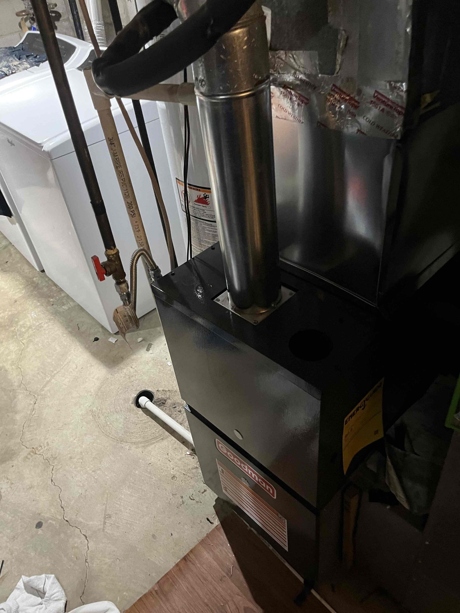 I was called to a home to repair a leak in a range connector. Upon arrival, I found the leak and tightened the connector. I then soaped the area to ensure no leaks were detected. Afterward, I wiped up any excess soap spray.