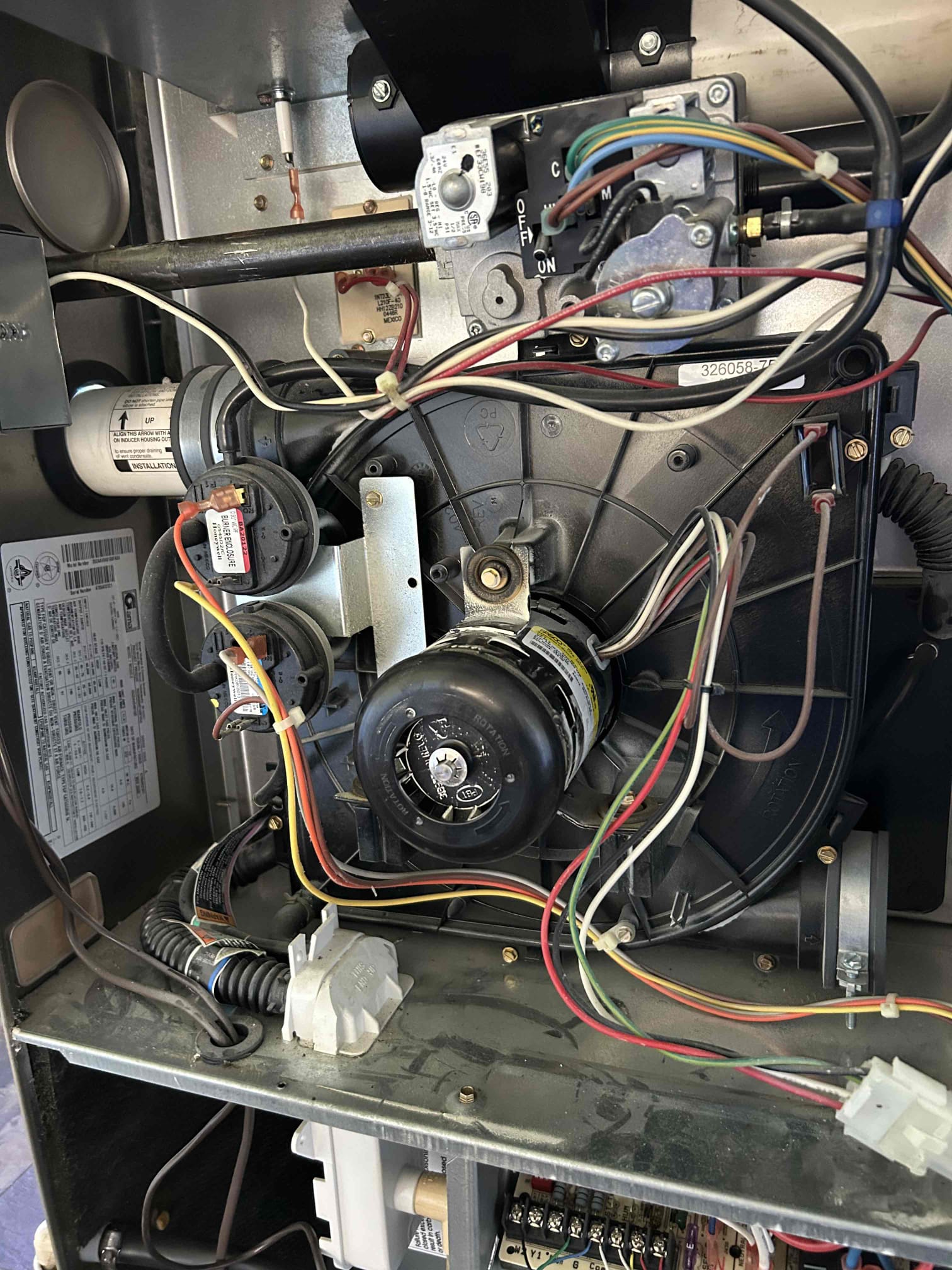 I am a skilled professional that works for a Dor-Mar Heating & Air Conditioning company. I recently completed a furnace maintenance job for a customer in the area. The job involved replacing a capacitor on the unit. The capacitor was causing the furnace to not turn on, and the customer was experiencing cold air coming from the vents. After replacing the capacitor, the furnace started up and the customer was able to enjoy warm air again.